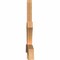 Ekena Millwork Davenport Timber Gable Bracket, Western Red Cedar, 108"W x 40"H x 3 1/2"D x 5 1/2"F, 9/12 Pitch GBW108X40X0406DAV00SWR - alternate 5